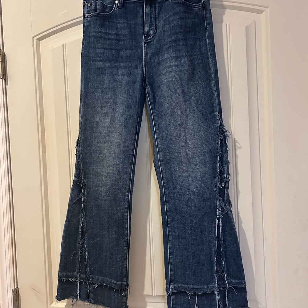 Liverpool Women's Boot Cut Jeans - Dark Blue